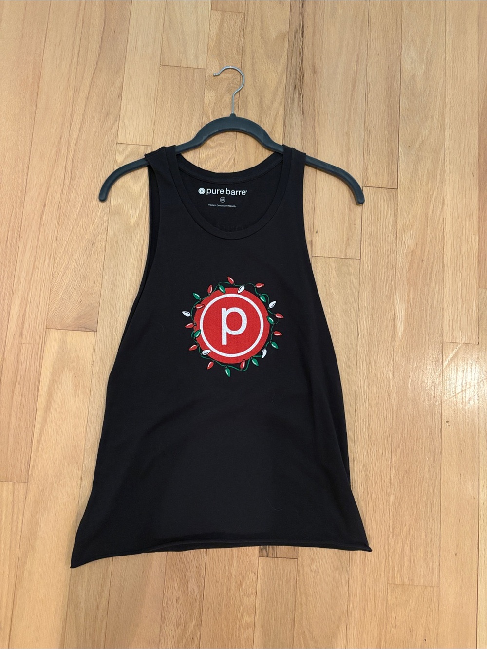 Pure Barre Christmas tank